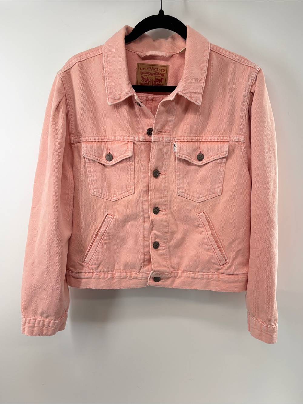 Levi’s Denim Pink Women’s Trucker Jean Jacket